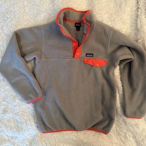 Patagonia kids  synchilla fleece pullover